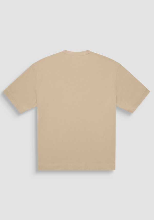 T-SHIRT BOXY FIT IN JERSEY DI COTONE CON LOGO RICAMATO - Antony Morato Online Shop