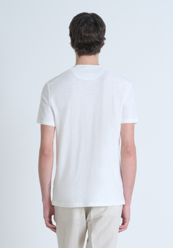 T-SHIRT REGULAR FIT EN JERSEY DE COTON - Antony Morato Online Shop