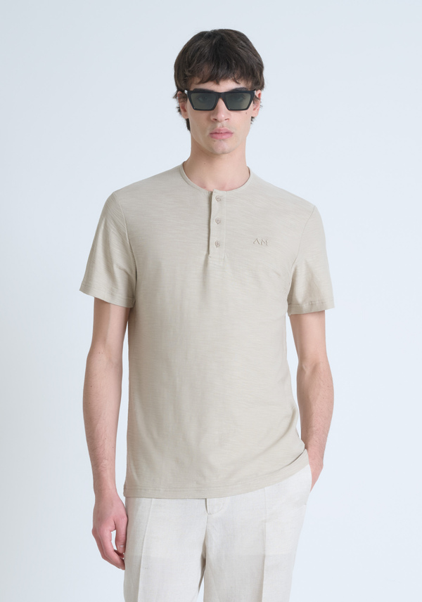 T-SHIRT REGULAR FIT EN JERSEY DE COTON - Antony Morato Online Shop