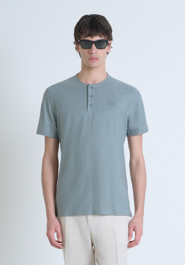 T-SHIRT REGULAR FIT EN JERSEY DE COTON - Antony Morato Online Shop