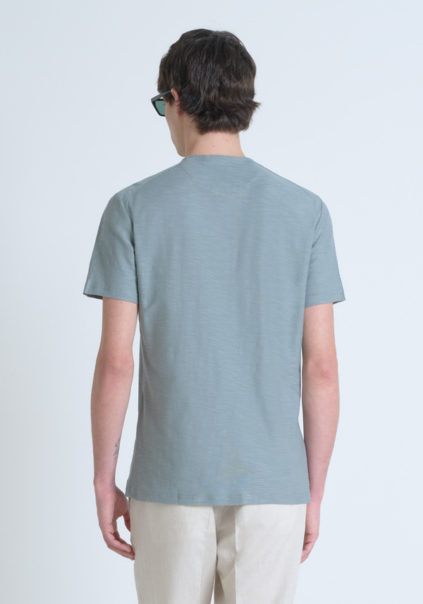 T-SHIRT REGULAR FIT EN JERSEY DE COTON - Antony Morato Online Shop