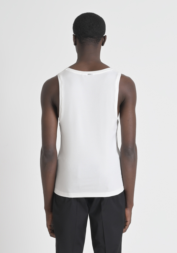 SLIM FIT TANK TOP IN STRETCH FABRIC - Antony Morato Online Shop