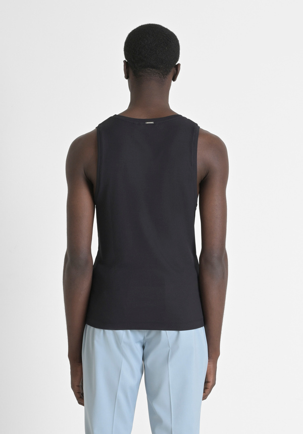 SLIM FIT TANK TOP IN STRETCH FABRIC - Antony Morato Online Shop