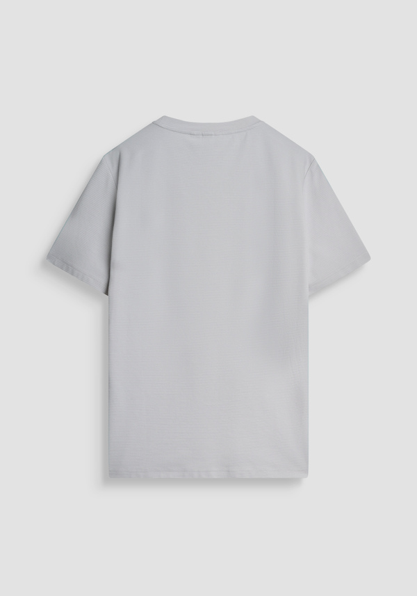 CAMISETA RELAXED FIT EN MEZCLA ALGODÓN CON LOGO BORDADO - Antony Morato Online Shop