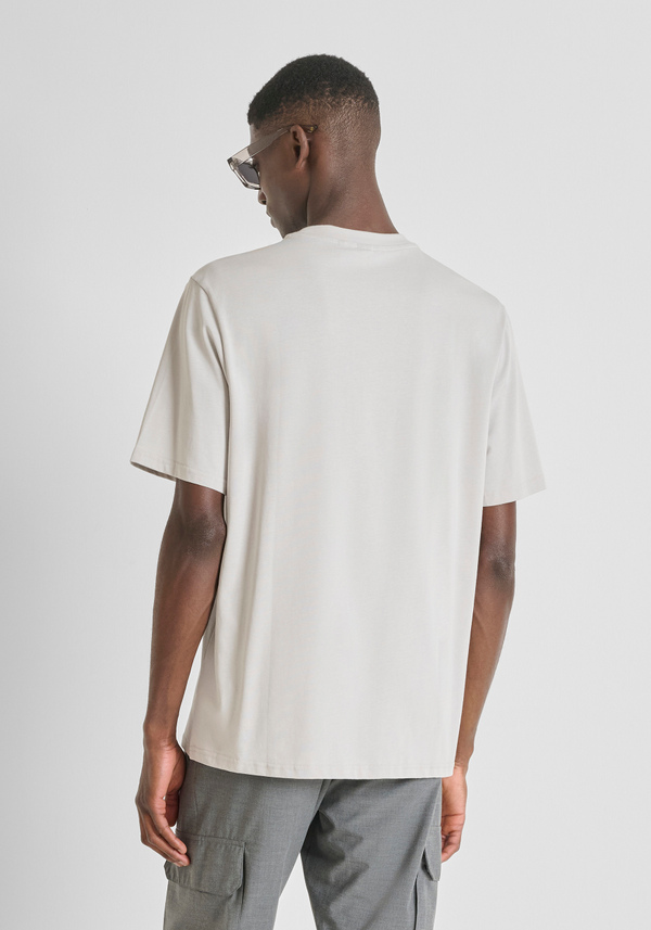 T-SHIRT RELAXED COTTON JERSEY SHIRT WITH LOGO - Antony Morato Online Shop
