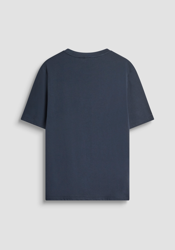 T-SHIRT RELAXED COTTON JERSEY SHIRT WITH LOGO - Antony Morato Online Shop