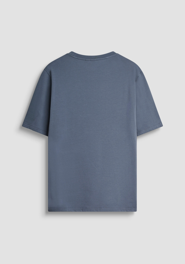 T-SHIRT RELAXED COTTON JERSEY SHIRT WITH LOGO - Antony Morato Online Shop