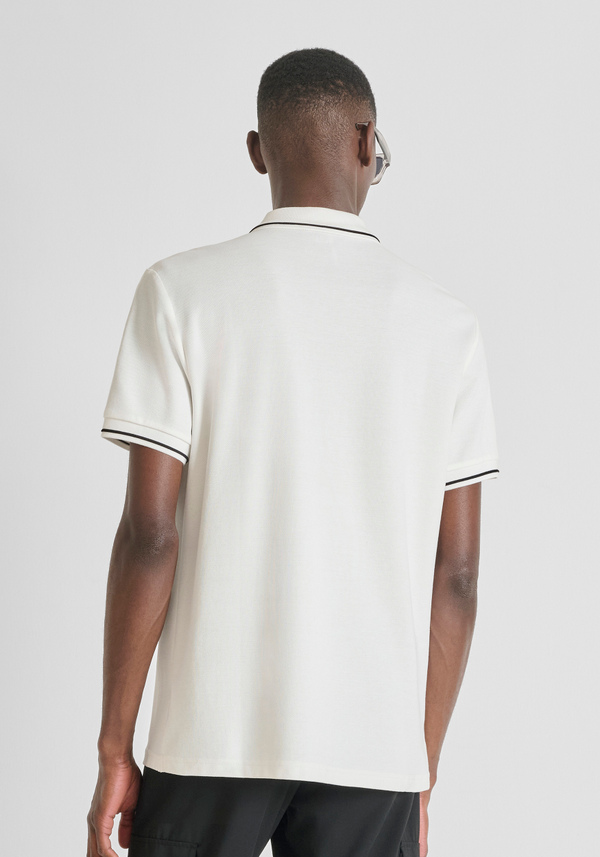 POLO REGULAR FIT EN PIQUÉ DE ALGODÓN CON LOGO - Antony Morato Online Shop