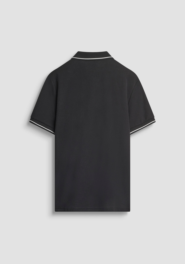 POLO REGULAR FIT EN PIQUÉ DE COTON AVEC LOGO - Antony Morato Online Shop