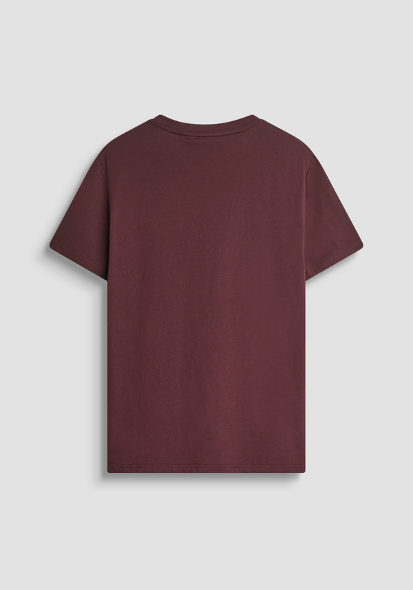 CAMISETA REGULAR FIT DE PUNTO DE ALGODÓN CON LOGOTIPO ESTAMPADO - Antony Morato Online Shop