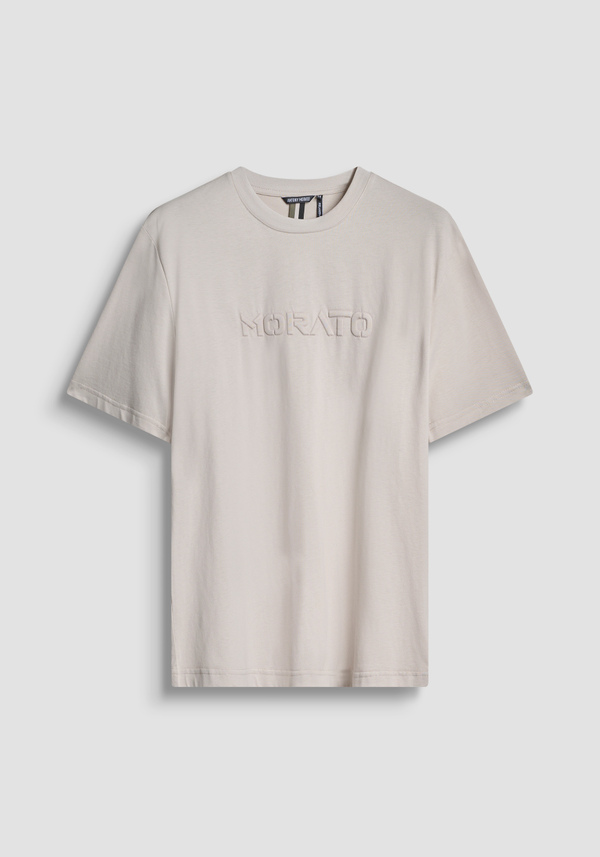 T-SHIRT RELAXED AUS BAUMWOLL-JERSEY MIT LOGO - Antony Morato Online Shop