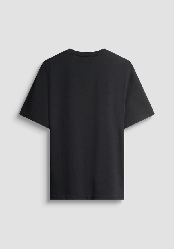 RELAXED FIT COTTON JERSEY T-SHIRT WITH LOGO - Antony Morato Online Shop