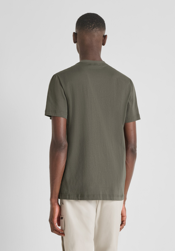 T-SHIRT REGULAR FIT IN JERSEY DI COTONE CON STAMPA LOGO - Antony Morato Online Shop