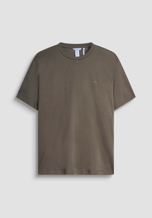 RELAXED FIT SILKY-TOUCH COTTON T-SHIRT - Antony Morato Online Shop