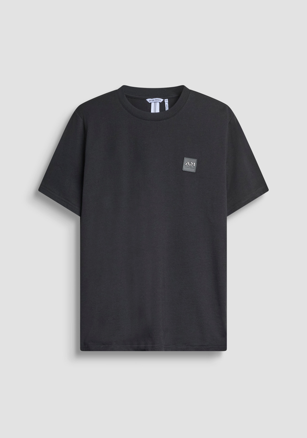 T-SHIRT REGULAR FIT IN JERSEY DI COTONE CON PICCOLO LOGO - Antony Morato Online Shop
