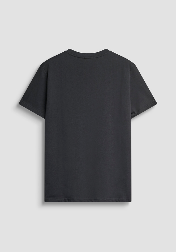 T-SHIRT REGULAR FIT IN JERSEY DI COTONE CON PICCOLO LOGO - Antony Morato Online Shop