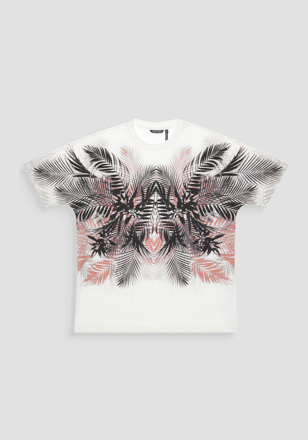 T-SHIRT REGULAR FIT IN JERSEY COTTON WITH PRINT - Antony Morato Online Shop