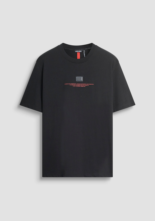 T-SHIRT COTTON BOXY T-SHIRT RED TAG - Antony Morato Online Shop