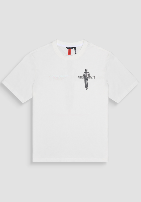 COTTON BOXY T-SHIRT RED TAG - Antony Morato Online Shop