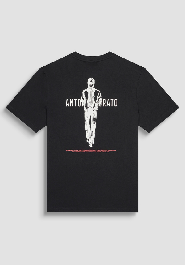 COTTON BOXY T-SHIRT RED TAG - Antony Morato Online Shop