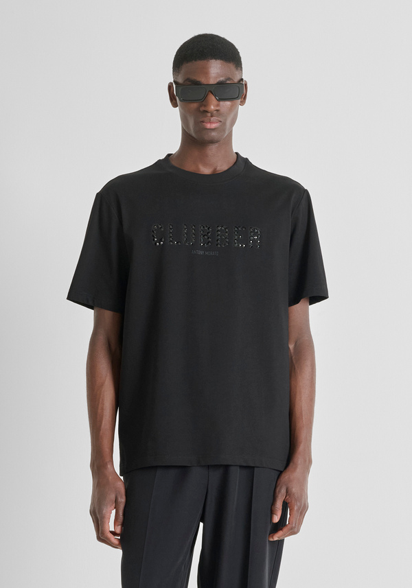 RELAXED FIT T-SHIRT IN COTTON JERSEY PARTY COLLECTION - Antony Morato Online Shop