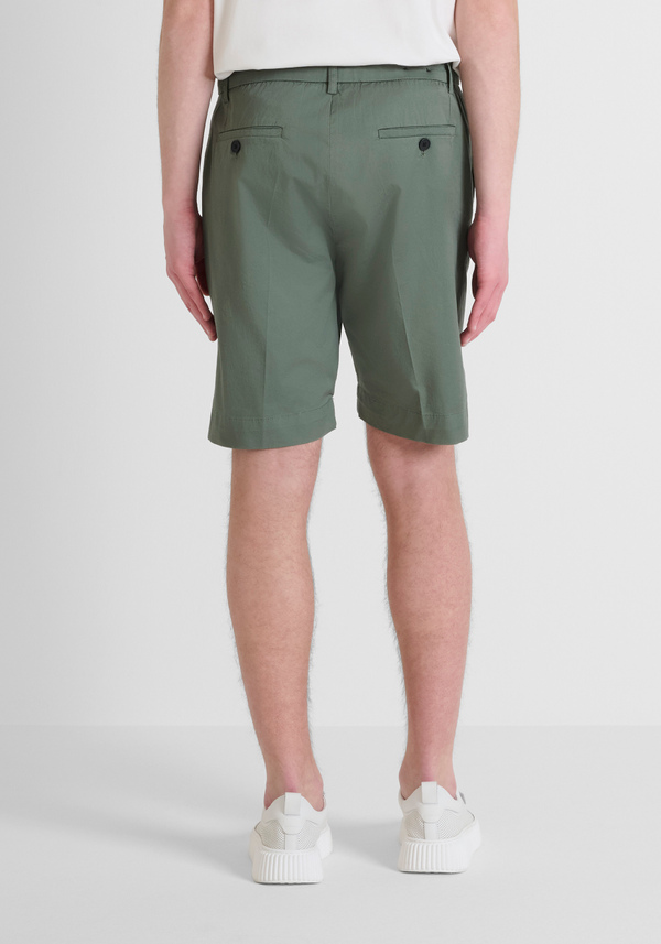 SHORT SLIM FIT «MARK» EN MEZCLA DE ALGODÓN ELÁSTICO - Antony Morato Online Shop