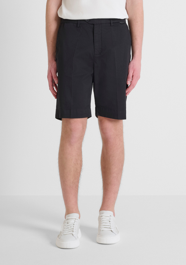 SHORT SLIM FIT «MARK» EN MEZCLA DE ALGODÓN ELÁSTICO - Antony Morato Online Shop