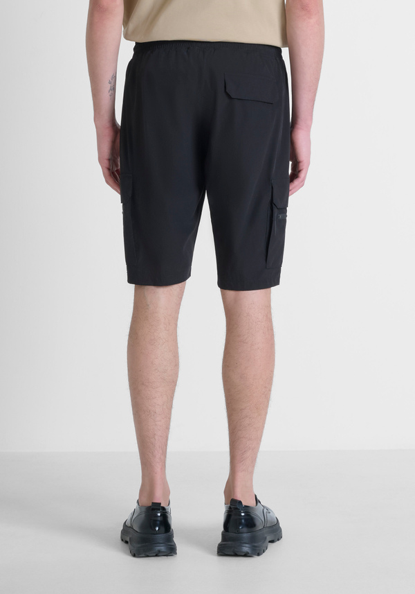 "VINCENT" REGULAR FIT STRETCH FABRIC SHORTS - Antony Morato Online Shop