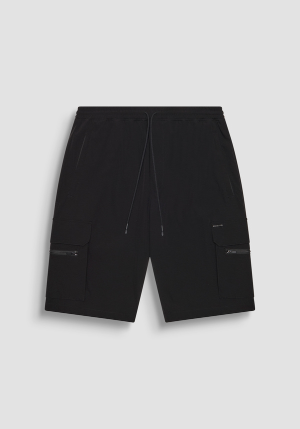"VINCENT" REGULAR FIT STRETCH FABRIC SHORTS - Antony Morato Online Shop