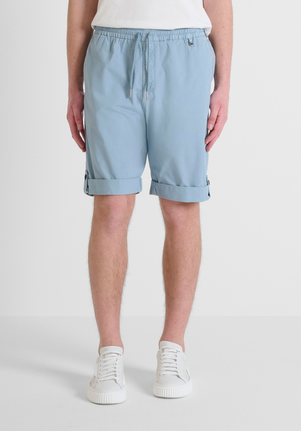 SHORTS REGULAR FIT "JESS" IN MISTO COTONE ELASTICO EFFETTO DYE - Antony Morato Online Shop