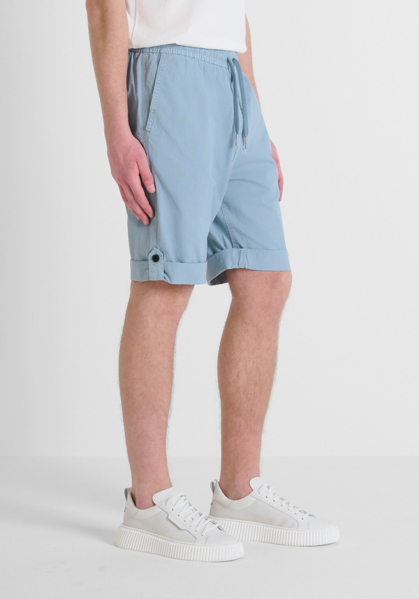 SHORTS REGULAR FIT "JESS" IN MISTO COTONE ELASTICO EFFETTO DYE - Antony Morato Online Shop