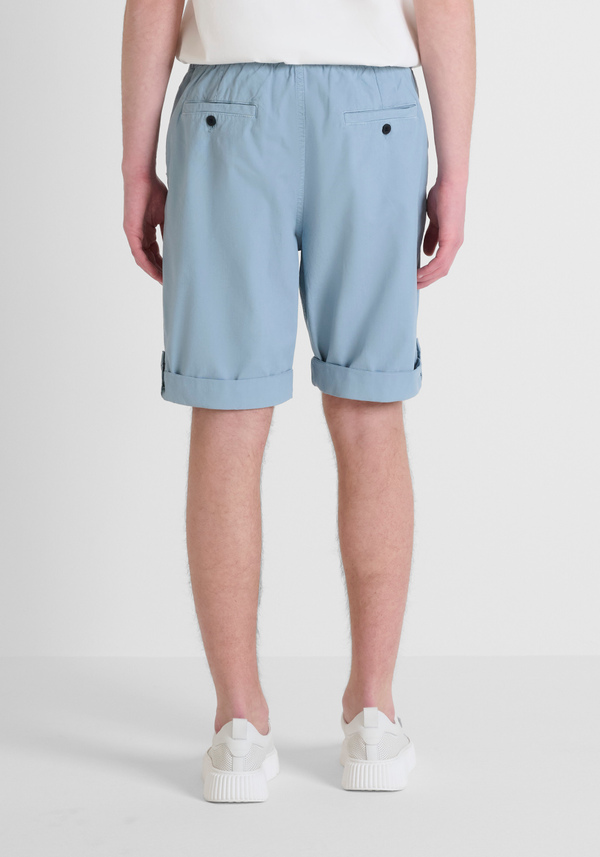 SHORTS REGULAR FIT "JESS" IN MISTO COTONE ELASTICO EFFETTO DYE - Antony Morato Online Shop