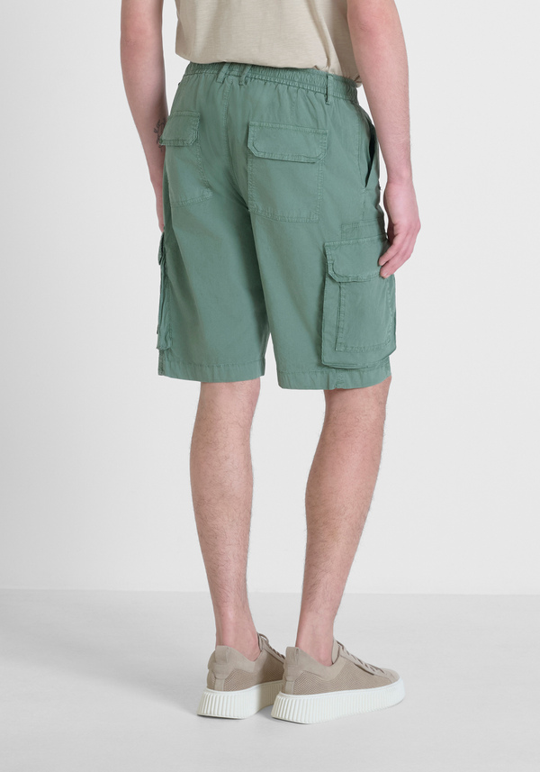 SHORT REGULAR FIT «NOAH» INSTRETCH POPELINE ALGODÓN - Antony Morato Online Shop