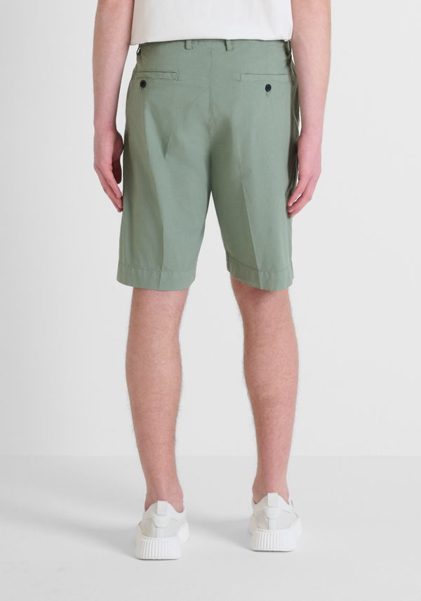 SHORT REGULAR FIT «GAEL» DE ALGODÓN POPELINA ELÁSTICO - Antony Morato Online Shop