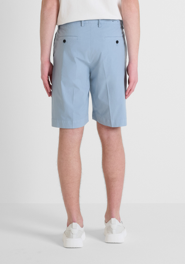 SHORT REGULAR FIT «NOAH» INSTRETCH POPELINE ALGODÓN - Antony Morato Online Shop