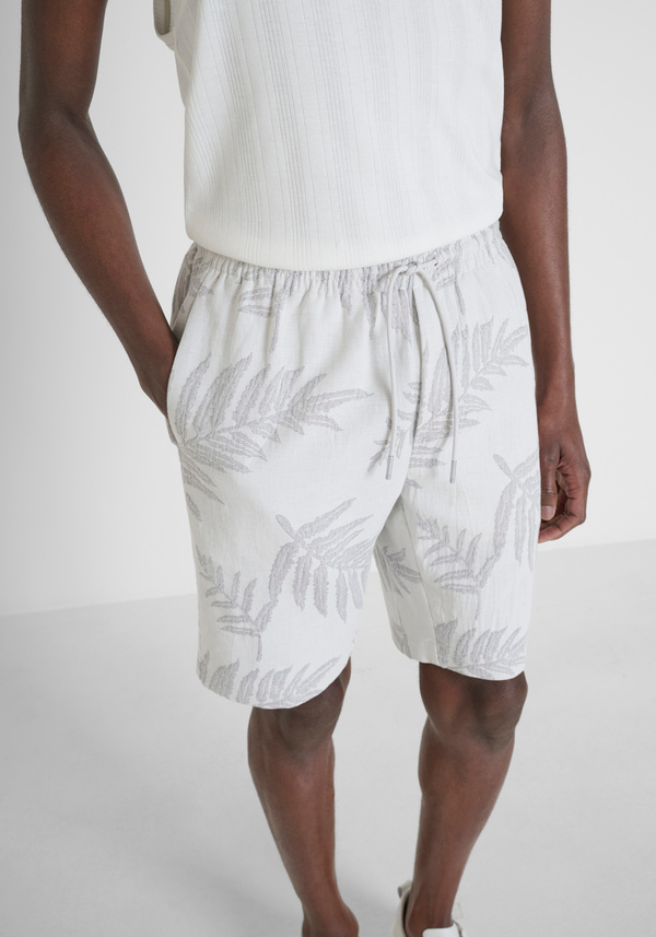 SHORT REGULAR FIT DE ALGODÓN JACQUARD - Antony Morato Online Shop