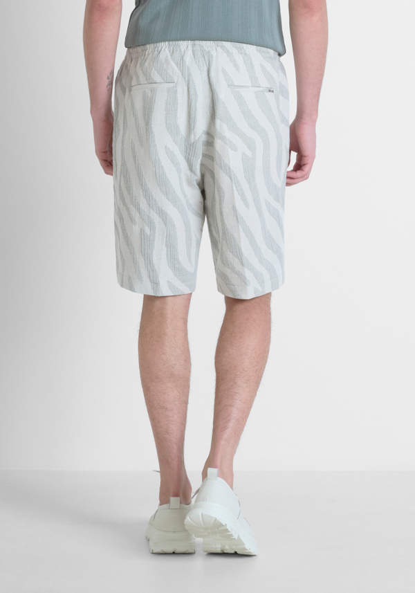 SHORT REGULAR FIT EN COTON JACQUARD - Antony Morato Online Shop