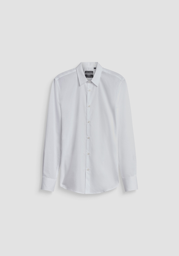 CAMISA «NAPOLI» SLIM FIT DE ALGODÓN LISO FÁCIL DE PLANCHAR - Antony Morato Online Shop