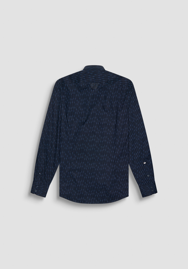 CAMICIA SLIM FIT “NAPOLI” IN COTONE CON FANTASIA ALL-OVER - Antony Morato Online Shop