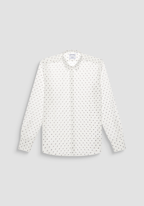 "NAPOLI" SLIM FIT SHIRT IN A COTTON BLEND - Antony Morato Online Shop