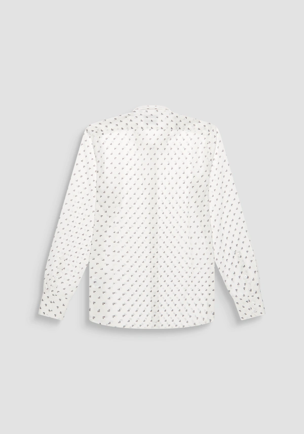 "NAPOLI" SLIM FIT SHIRT IN A COTTON BLEND - Antony Morato Online Shop