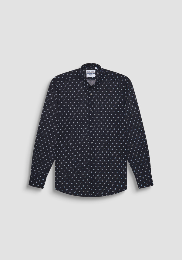"NAPOLI" SLIM FIT SHIRT IN A COTTON BLEND - Antony Morato Online Shop