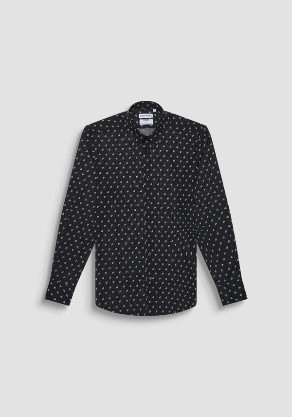 "NAPOLI" SLIM FIT SHIRT IN A COTTON BLEND - Antony Morato Online Shop