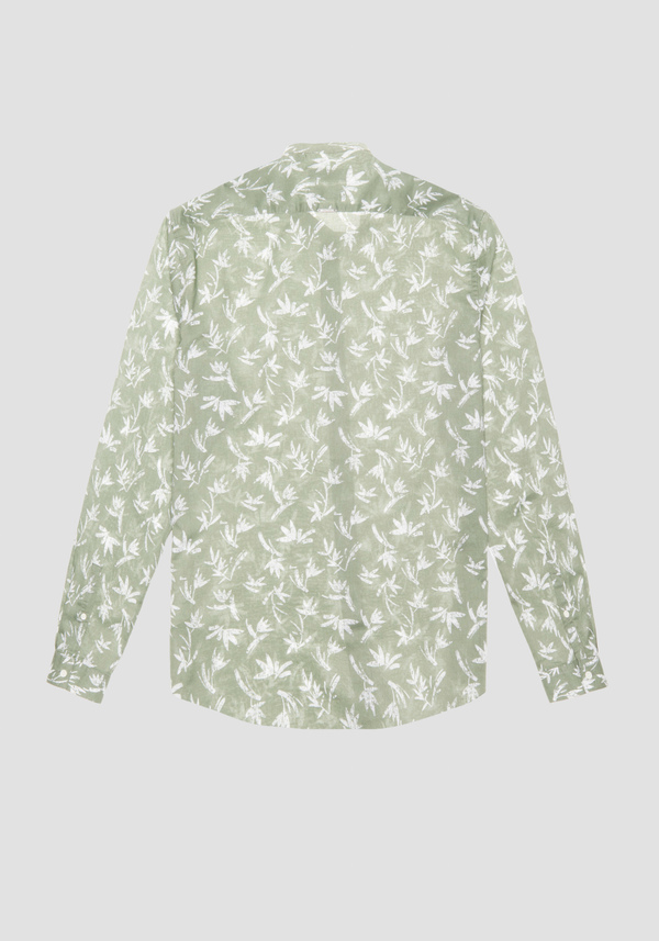 IMPRESO SUAVE TOQUE DE ALGODÓN SLIM FIT «SEÚL» CAMISA - Antony Morato Online Shop