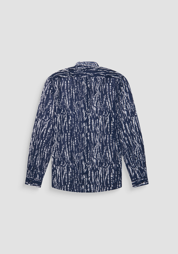 CAMICIA SLIM FIT "SEOUL" IN COTONE STAMPATO - Antony Morato Online Shop