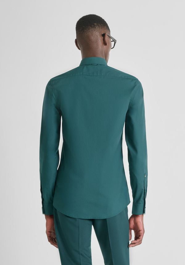 SLIM FIT "LONDON" SHIRT IN EASY IRON FABRIC - Antony Morato Online Shop