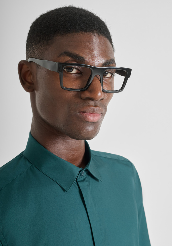 SLIM FIT "LONDON" SHIRT IN EASY IRON FABRIC - Antony Morato Online Shop