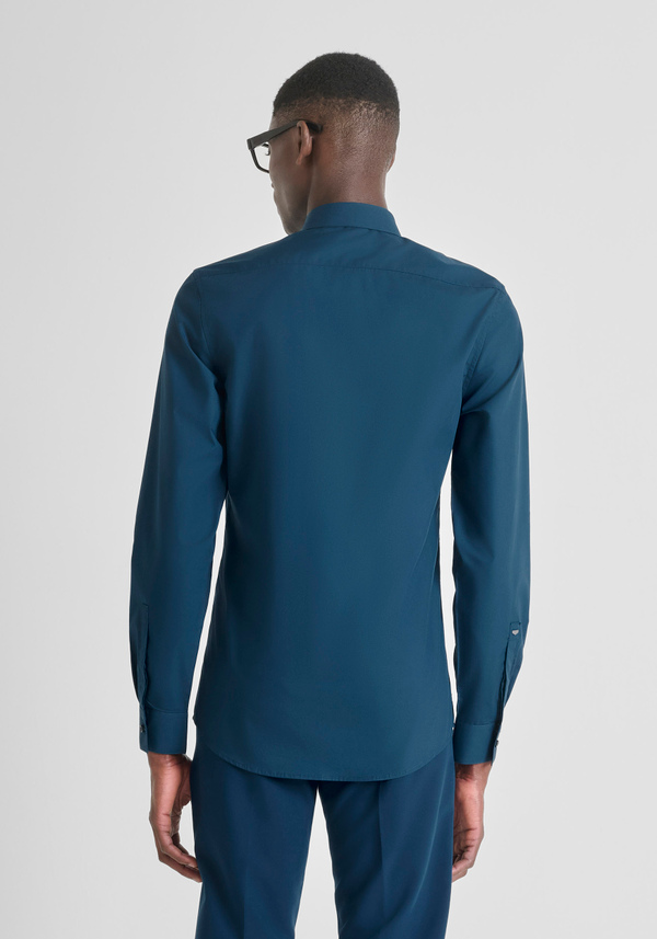 SLIM FIT "LONDON" SHIRT IN EASY IRON FABRIC - Antony Morato Online Shop