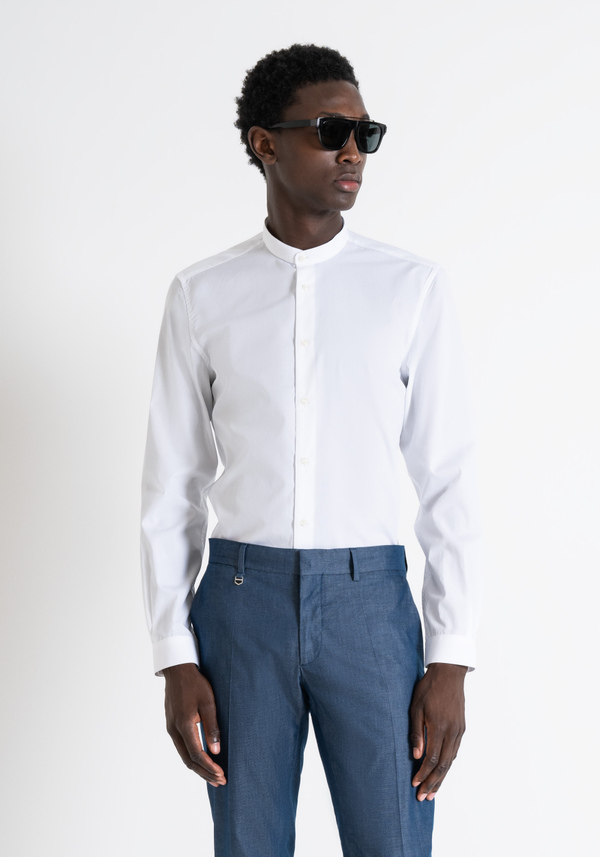 EASY IRON SOFT TOUCH COTTON SLIM FIT “SEOUL” SHIRT - Antony Morato Online Shop