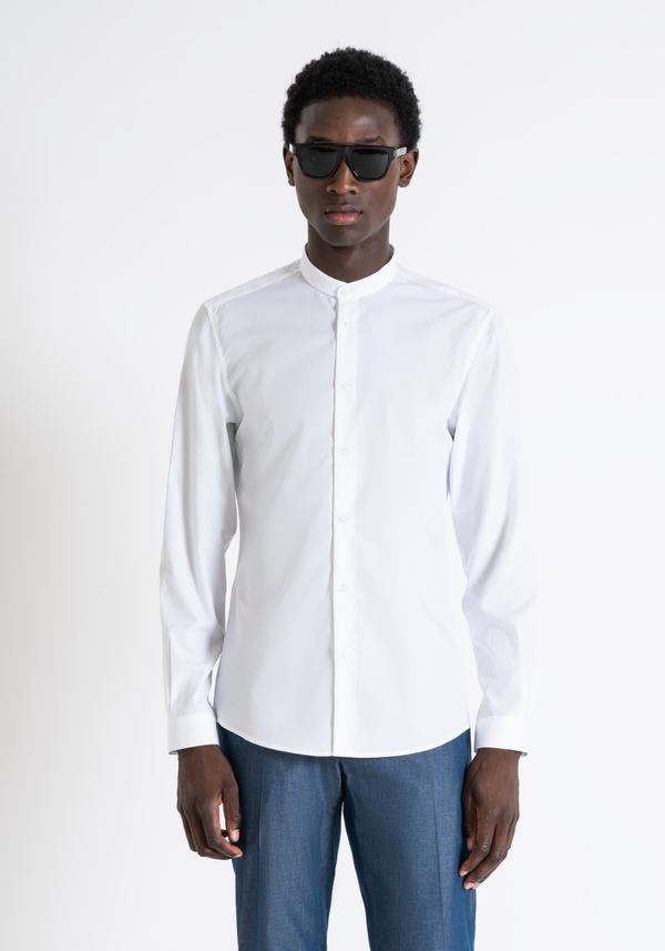 EASY IRON SOFT TOUCH COTTON SLIM FIT “SEOUL” SHIRT - Antony Morato Online Shop